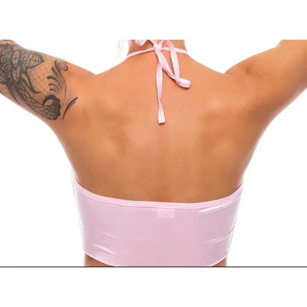 🦋B2G1🦋BODYZONE Flowy Center Ring Top | ONE SIZE | Dance Wear BABY PINK
